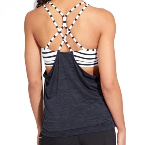 Athleta Tops - Athleta hyper stripe energize tank